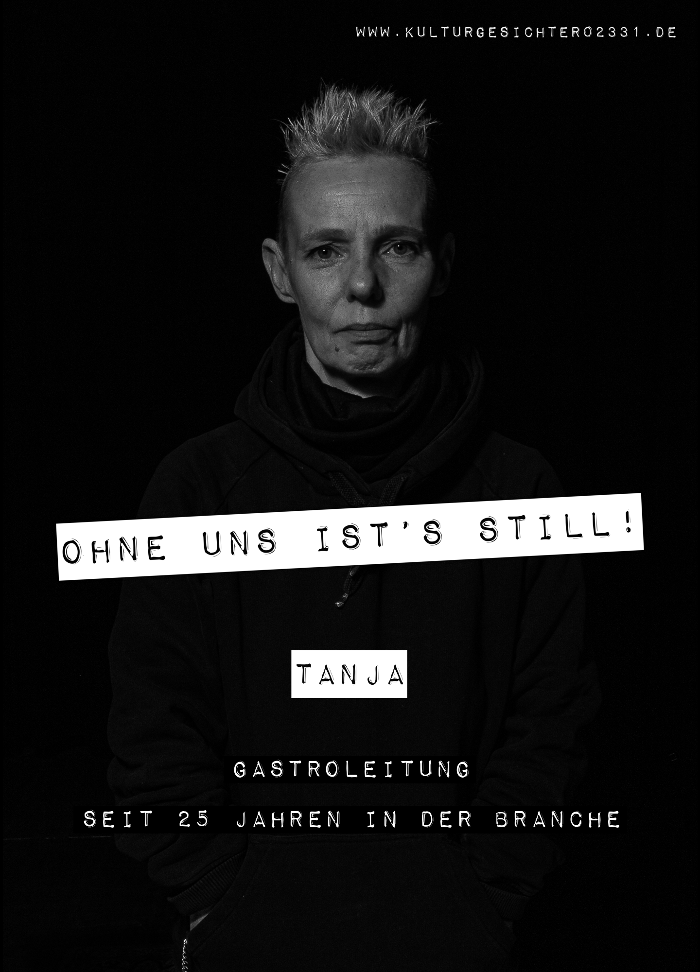 Tanja – Gastroleitung. Seit 25 Jahren in der Branche.
